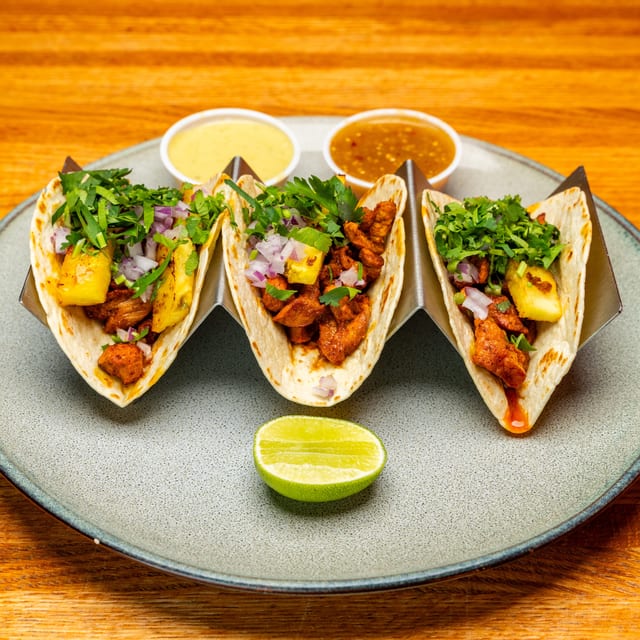 Tacos al Pastor.